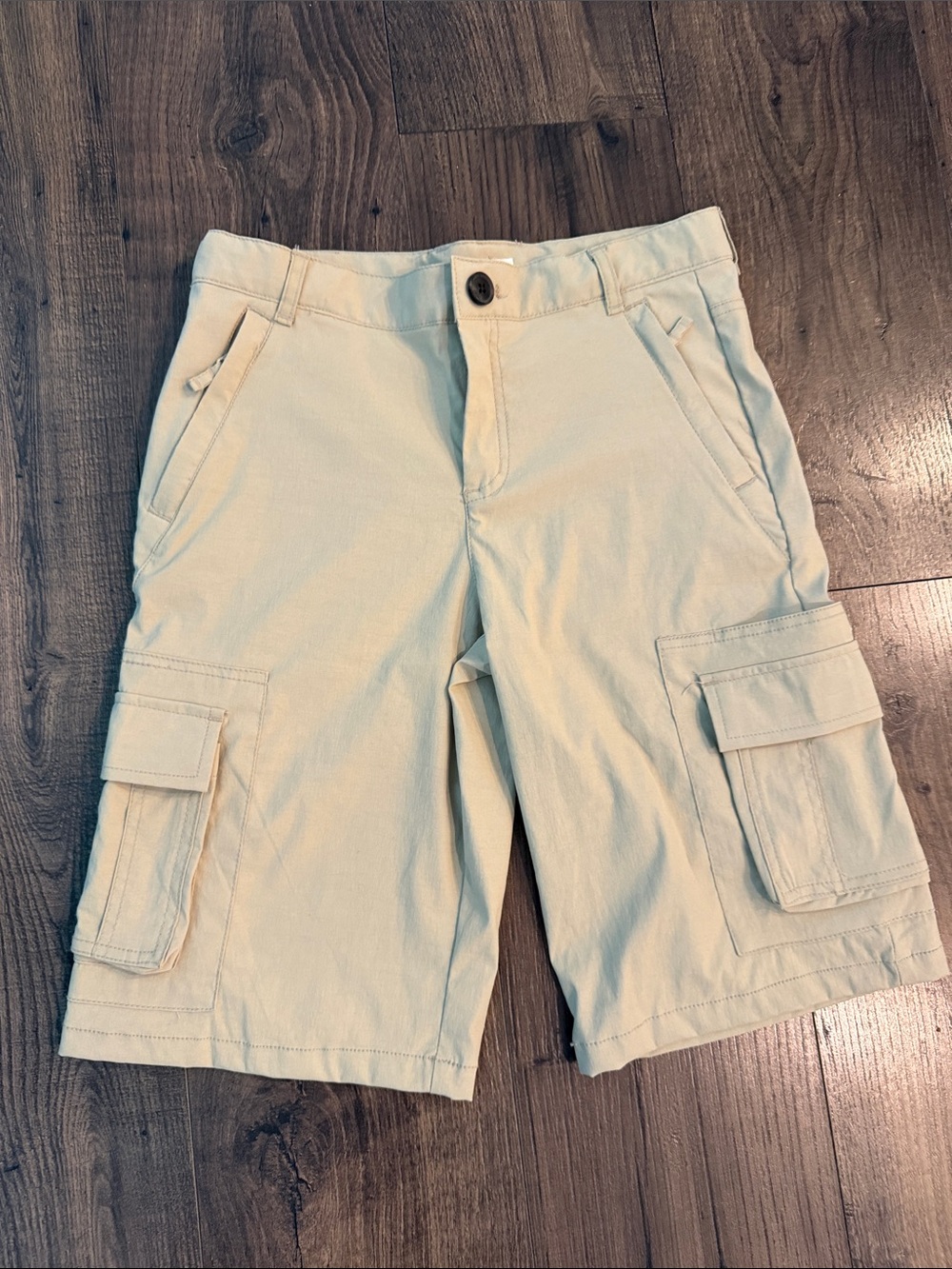 Cat & Jack Youth 12 Cargo Shorts - Beige